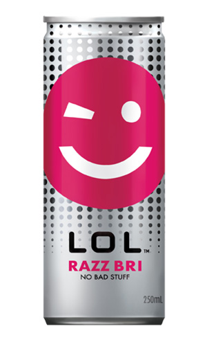 RAZZ BRI - A delicious bubbly 99% fruit juice made of apple and raspberry